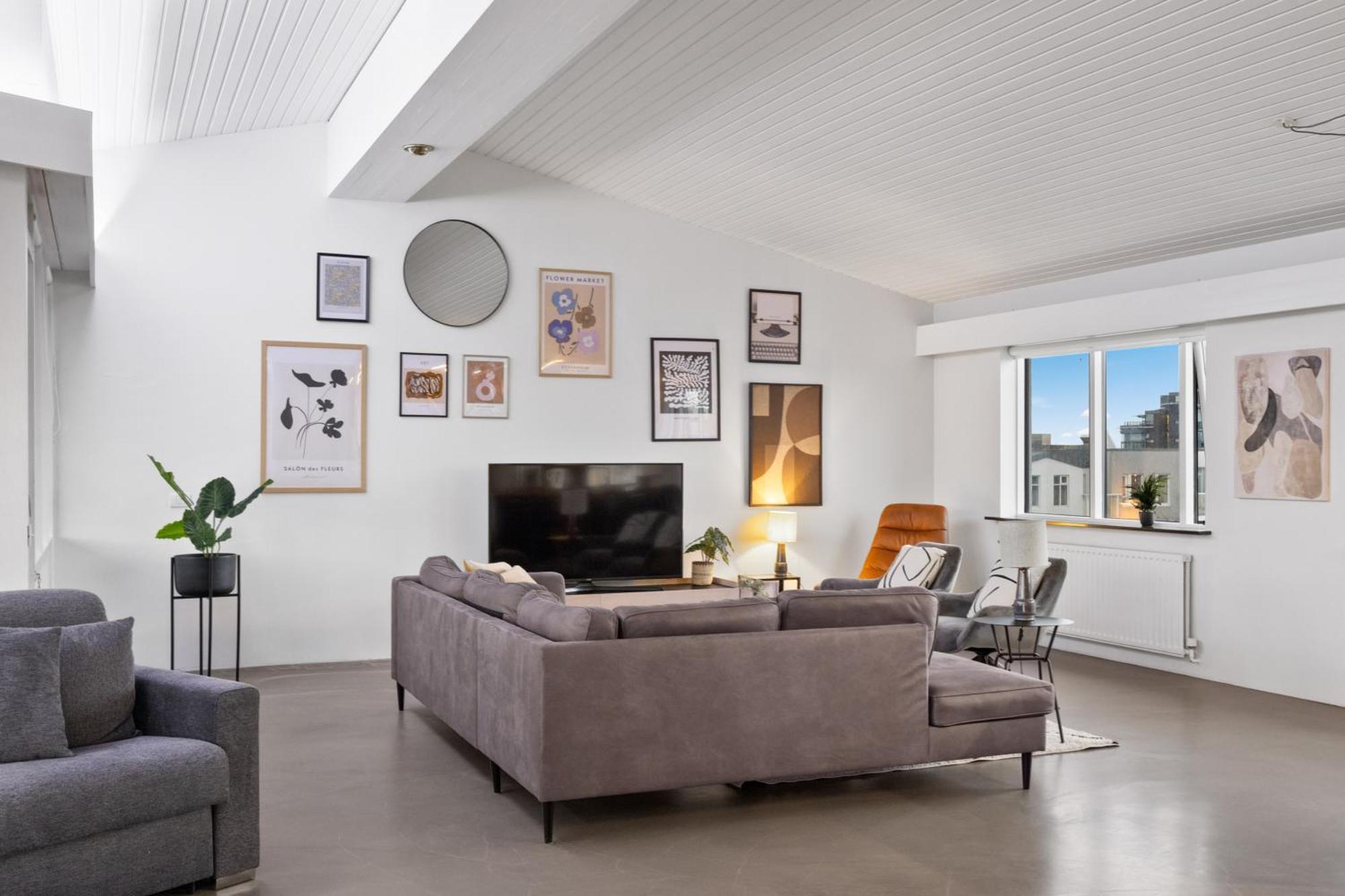 Penthouse Apt On The Shopping Street-Free Parking Reykjavík Exterior foto
